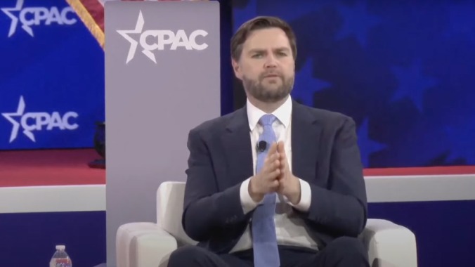 Friendless Loser JD Vance, of All People, Is Lecturing Us on Masculinity