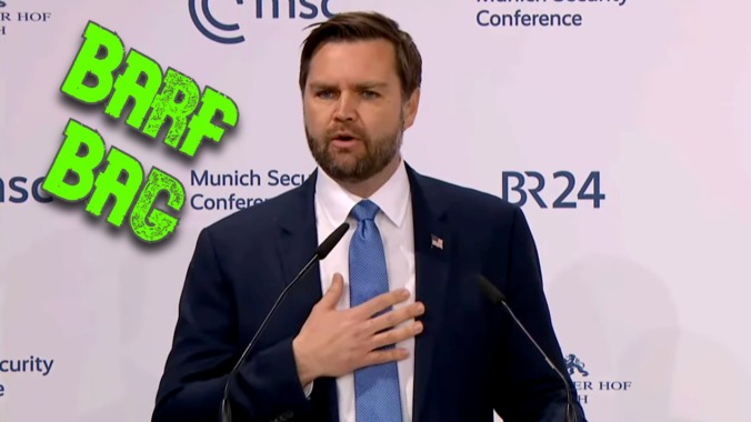 JD Vance Says Germany Needs to Be Nicer to Its Neo-Nazi Party