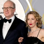 Carrie Coon Tells Us to 'Settle Down' Amid Open Marriage Rumors