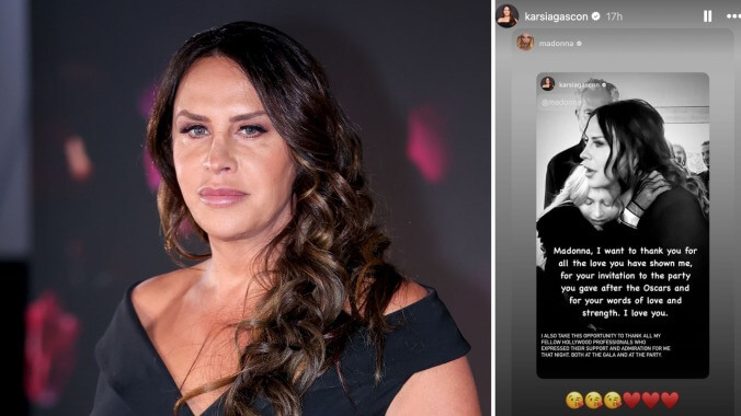 Karla Sofía Gascón Has Found an Ally in…Madonna