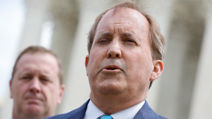 Ken Paxton Rot in Hell Challenge