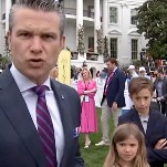 Pete Hegseth Used His Kids as Props in Bizarre Response to SignalGate 2.0