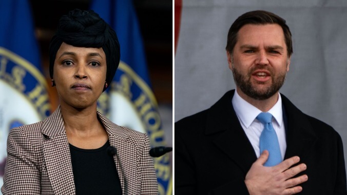 JD Vance Tweets Random, 7-Year-Old Clip to Accuse Ilhan Omar of Using…‘Genocidal Language’