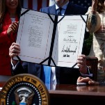 Trump Signed a Bipartisan Deepfake ‘Revenge Porn’ Bill, Which Claims to Offer Victims Greater Protections