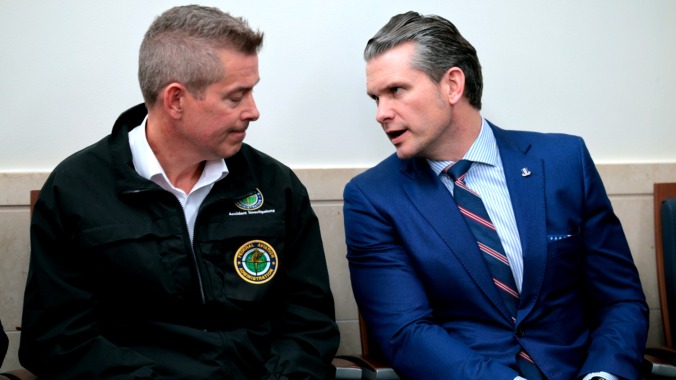 Sean Duffy & Pete Hegseth Are Feuding Despite Both Being Terrible