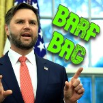 ICE Catapults Bald Baby-Faced JD Vance Meme Onto Global Stage