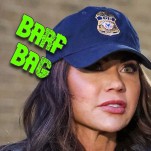 ICE Barbie Calmly Continues Press Conference While Henchmen Drag Senator Away