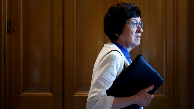 Susan Collins’ Approval Rating Is in the Toilet 3 Years After ‘Dobbs’