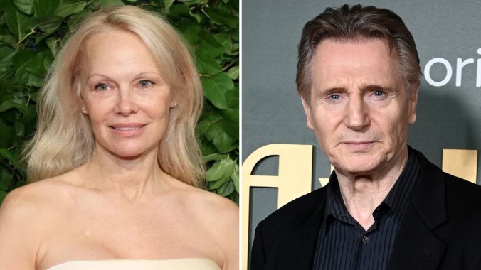 Pamela Anderson Just Friendzoned Liam Neeson…