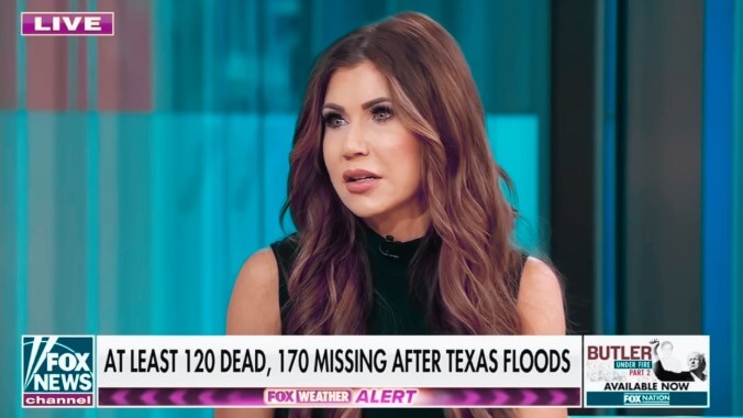 Kristi Noem Fucked Up FEMA’s Response to Texas Floods