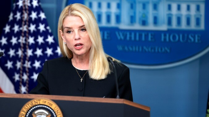 Pam Bondi Responds to MAGA Uproar Over Epstein Files: ‘Today Is About Fentanyl’