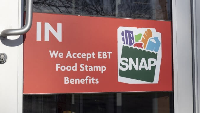 Defunding SNAP Is a Thoroughly Stupid Move