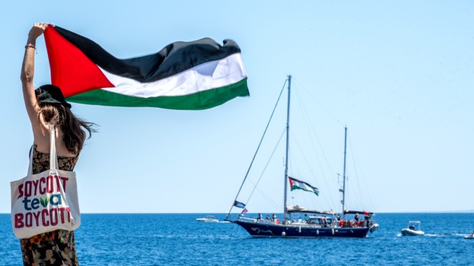 Another Boat Carrying Life-Saving Aid for Starving Palestinians Was Intercepted by Israel