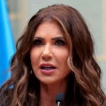 Kristi Noem Accidentally Low-Key Suggested That Trump Might Be to Blame for Deadly Texas Flooding