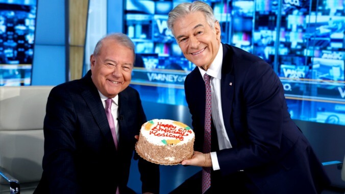 Dr. Oz Brings Carrot Cake to Fox Business… to Tell Medicaid Recipients Not to Eat Carrot Cake??