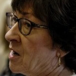 Everyone Booed Susan Collins at Her Little Ribbon-Cutting Ceremony