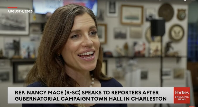 Nancy Mace Wants the Hard Questions Asked. Wait No Not That Kind!