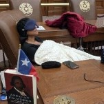 Texas GOP Ordered Dems to Sign a Hall Pass or Face Arrest. So This Rep. Slept in the Capitol.
