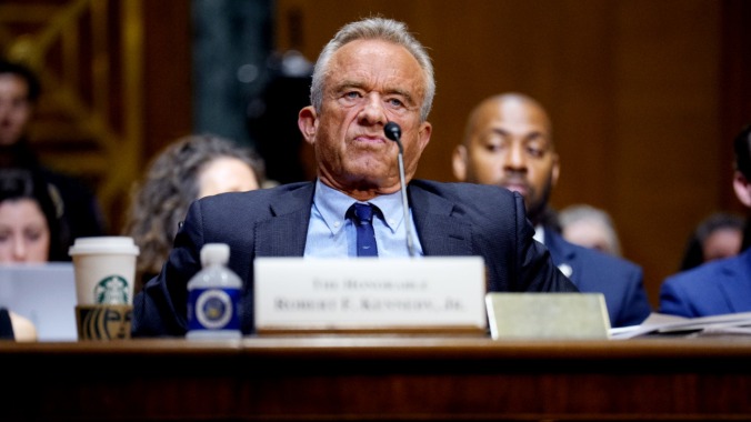 RFK Jr. Had ‘No Idea’ About the Epstein Survivors Who Literally Just Spoke at the Capitol