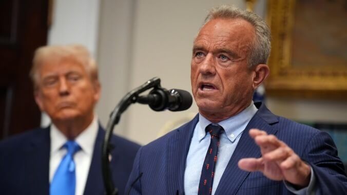 RFK Jr. Confirms He Knows Nothing About Female Anatomy in Embarrassing Rant