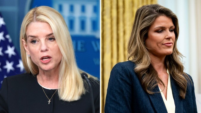 Pam Bondi Figures Out Time Travel for Lindsey Halligan
