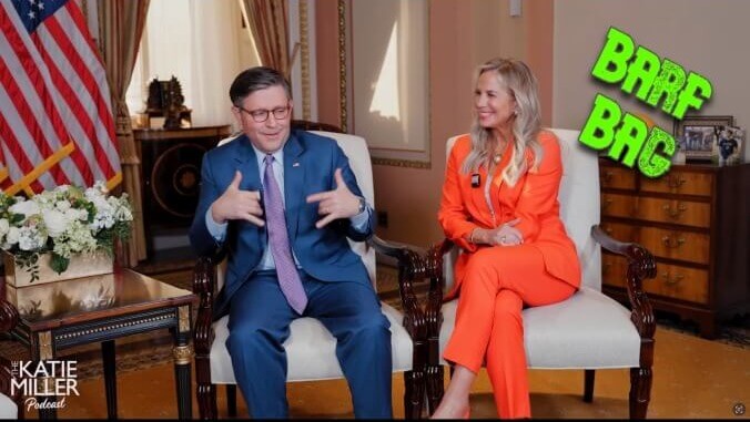 Mike Johnson's Got the Work of a Firefighter, the Mind of a Therapist, and the Brain of a Waffle