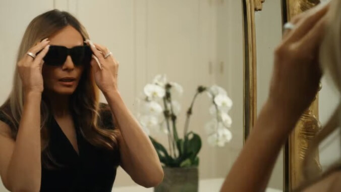 Melania Trump Does 1 Thing in New Doc Trailer: Wear Black Sunglasses