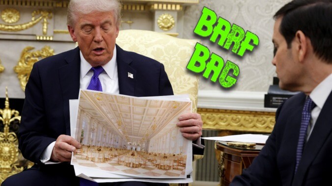 Dumb Ballroom Won't Be Done Until Summer 2028, as Trump Finds Idea of Third Term 'Interesting'