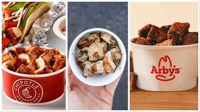 The Protein-Obsessed Fast Food Industry's Latest Innovation: Big-Ass Cups of Plain Meat