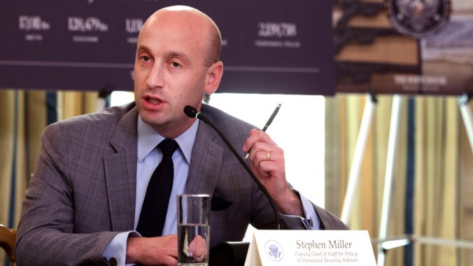 Soulless Anti-Immigration Troll Stephen Miller Was Nervous About Getting His Photo Taken