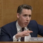Josh Hawley Uses Anti-Trust Hearing to Do Some Anti-Trans Fear-Mongering