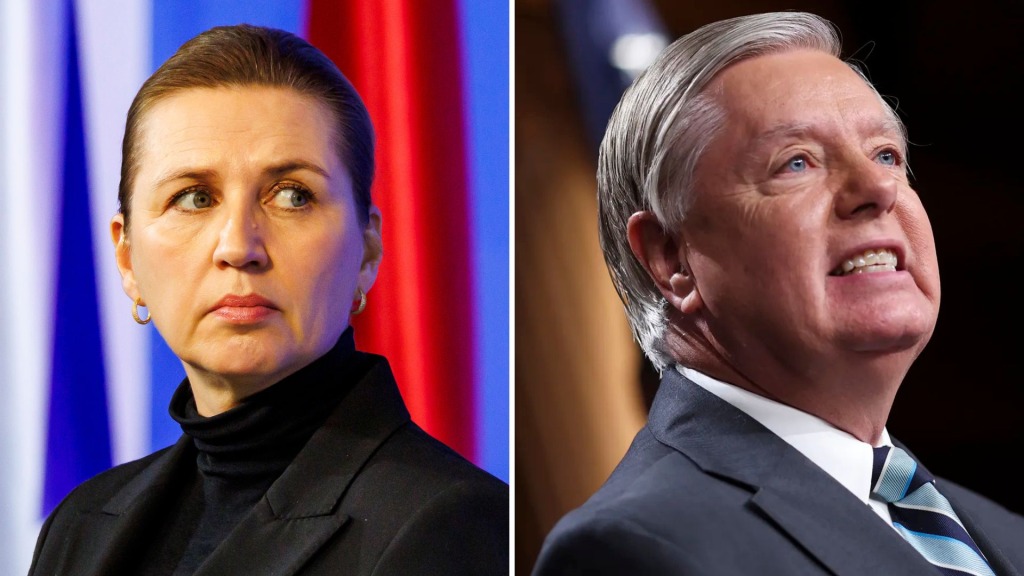 Danish Prime Minister Squashes Lindsey Graham's Sexist Remark Like the Little Bug He Is