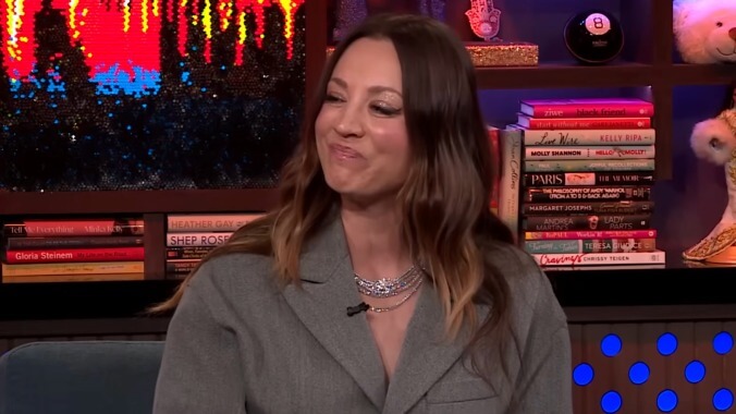 Kaley Cuoco Needlessly, But Blessedly, Weighs in on Toxic Mom Group Drama