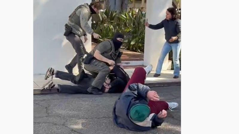 Watch ICE Agents Pepper Spray, Body Slam an 80-Year-Old Man in California
