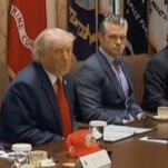 Uhhh Guys, the President’s Fantasizing About Wiping Out Iran Again