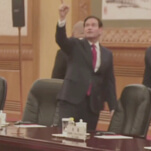 Marco Rubio Discovers Ceilings During China Visit