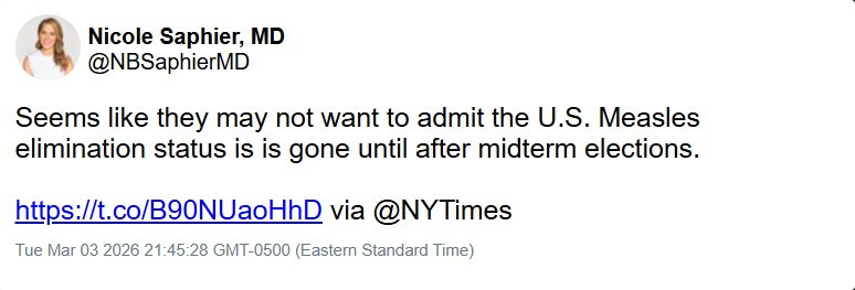 Dr. Nicole Saphier, Trump deleted tweets