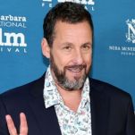 What Reverend Adam Sandler Told Taylor and Travis at the Altar