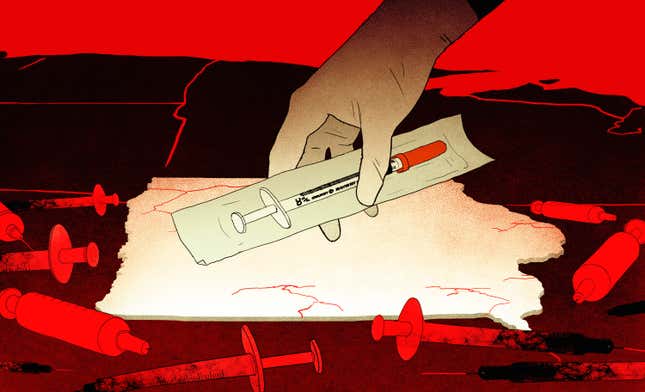 Where a Life-Saving Needle Exchange Operates in the Shadow of the Law