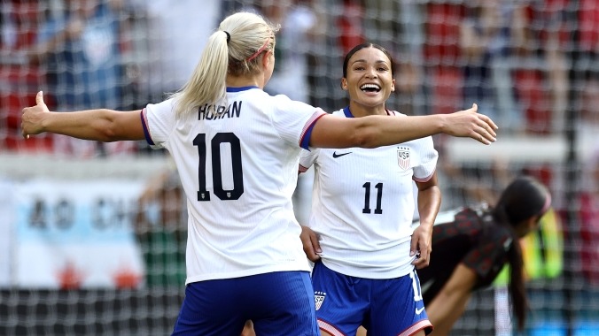 Olympic Soccer: For the Women, Gold Is the Goal. For the Men, It’s Just Nice They Got This Far