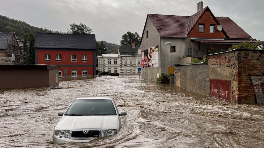 Central Europe is Under Water