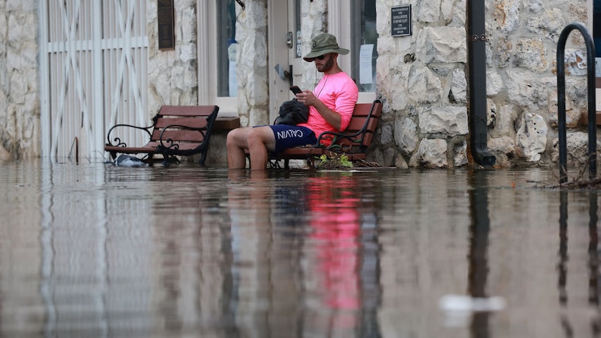 Lowest State in the Country Prepares for Very High Storm Surge