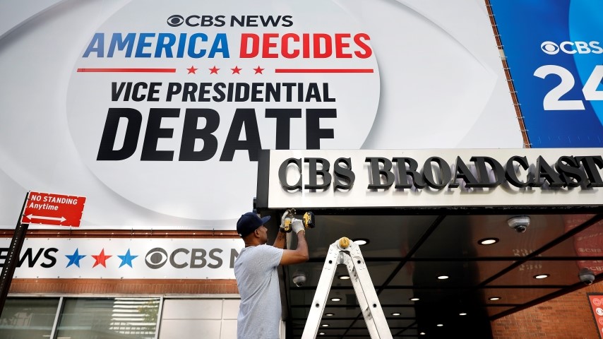 CBS’s Fact-Checks in the VP Debate Will Come Via QR Code