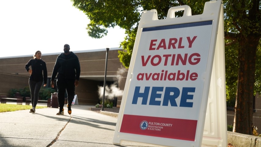 Georgia Early Voting Data Makes Everything as Clear as Red Clay