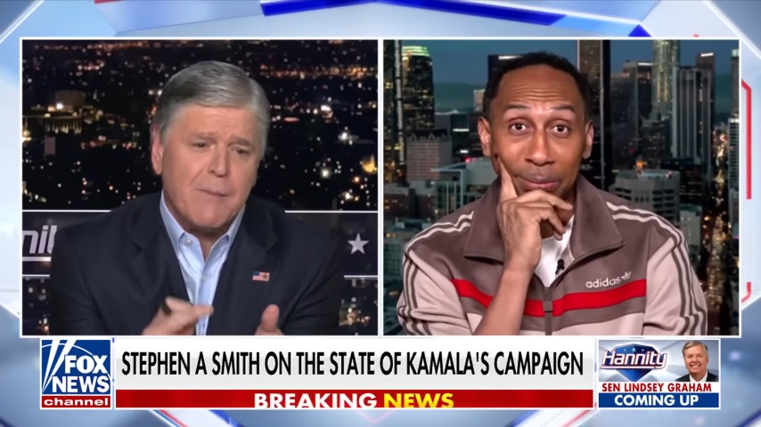 Stephen A. Smith Showed Sean Hannity What a Real TV Man Looks Like