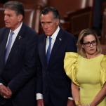 Joe Manchin and Kirsten Sinema Prove Their Loyalty to Trump One Last Time