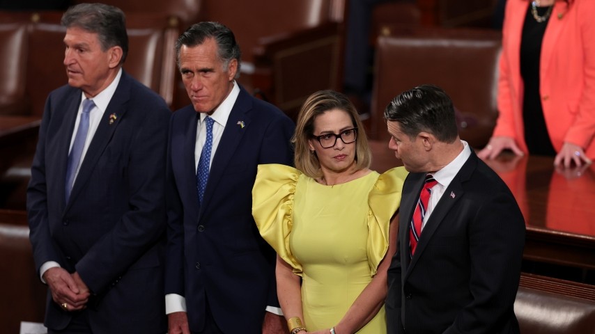 Joe Manchin and Kirsten Sinema Prove Their Loyalty to Trump One Last Time