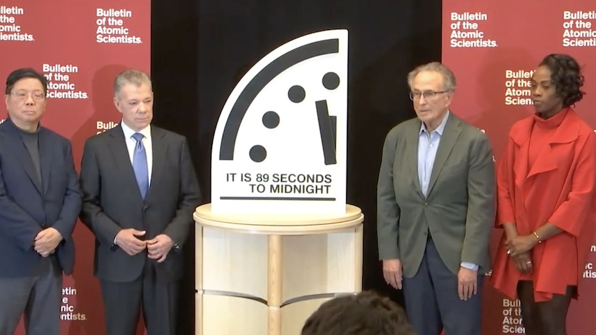 The Doomsday Clock Is Running Out of Room