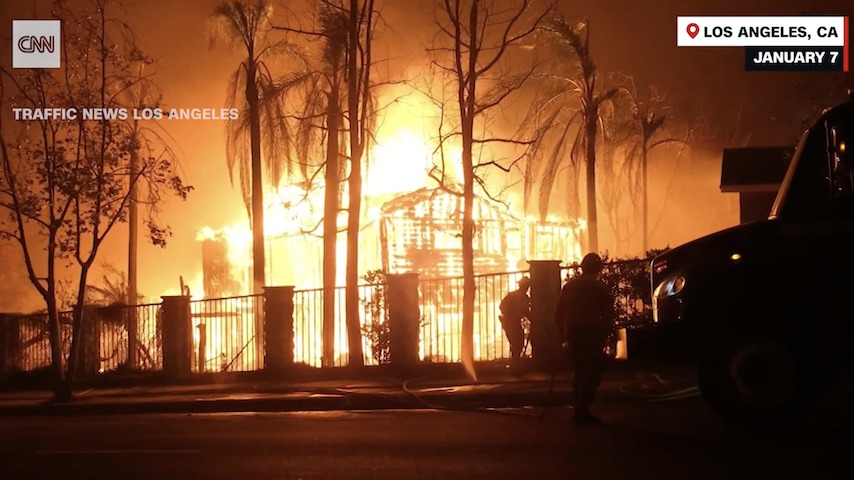 Los Angeles Is On Fire