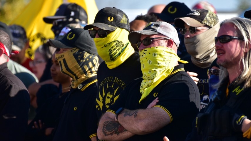 Proud Boys Fuck Around and Vandalize Black Church, Then Find Out They Lost Their Name to Said Black Church
